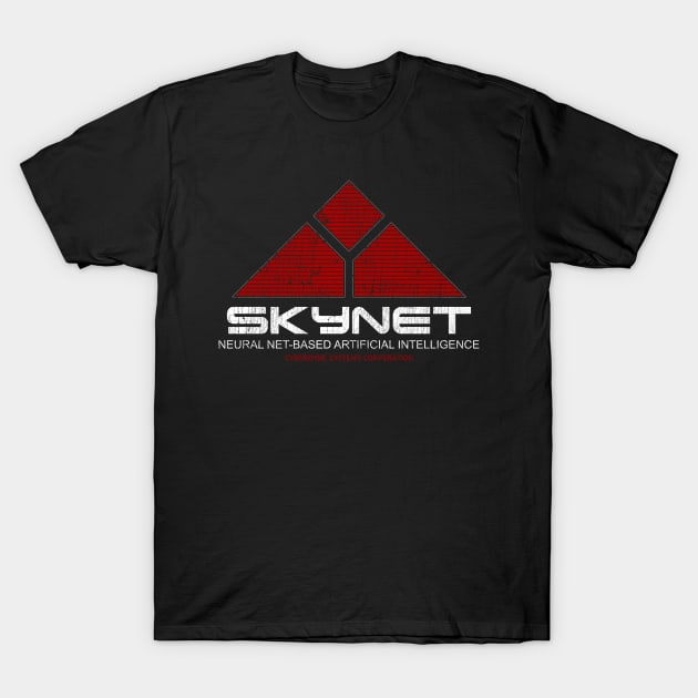 Skynet ✅ Neural Net-Based Artificial Intelligence T-Shirt by Sachpica